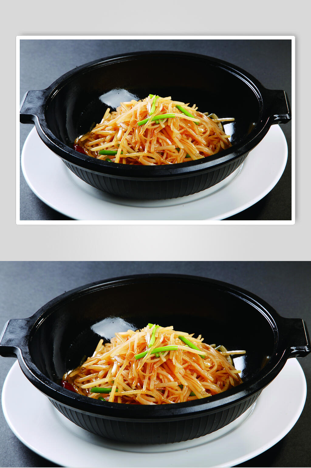 生锔土豆丝食物摄影图片素材