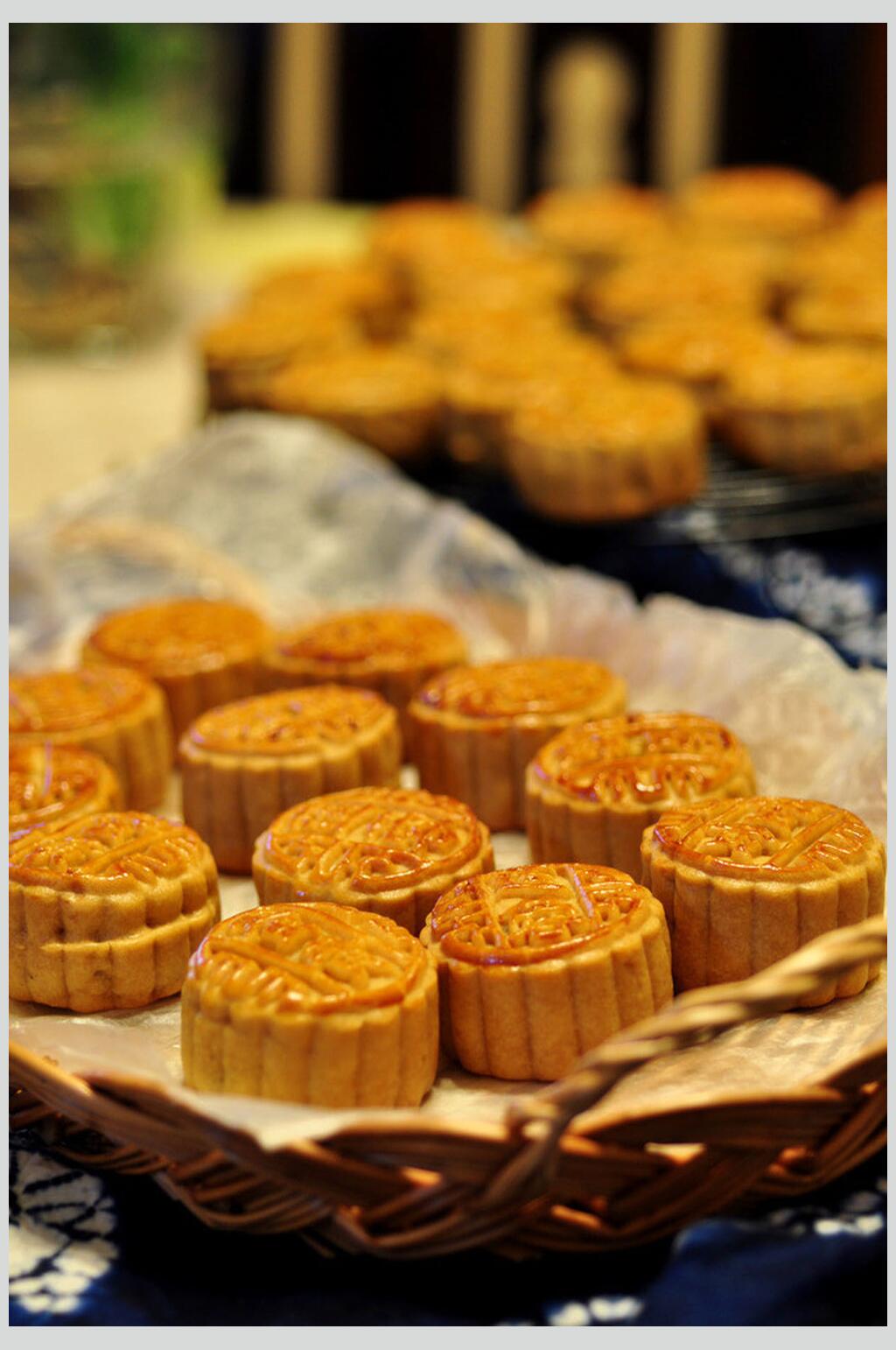 高端传统美食月饼食品摄影图片素材