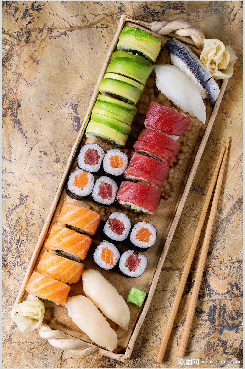 精致美食料理寿司餐饮图片