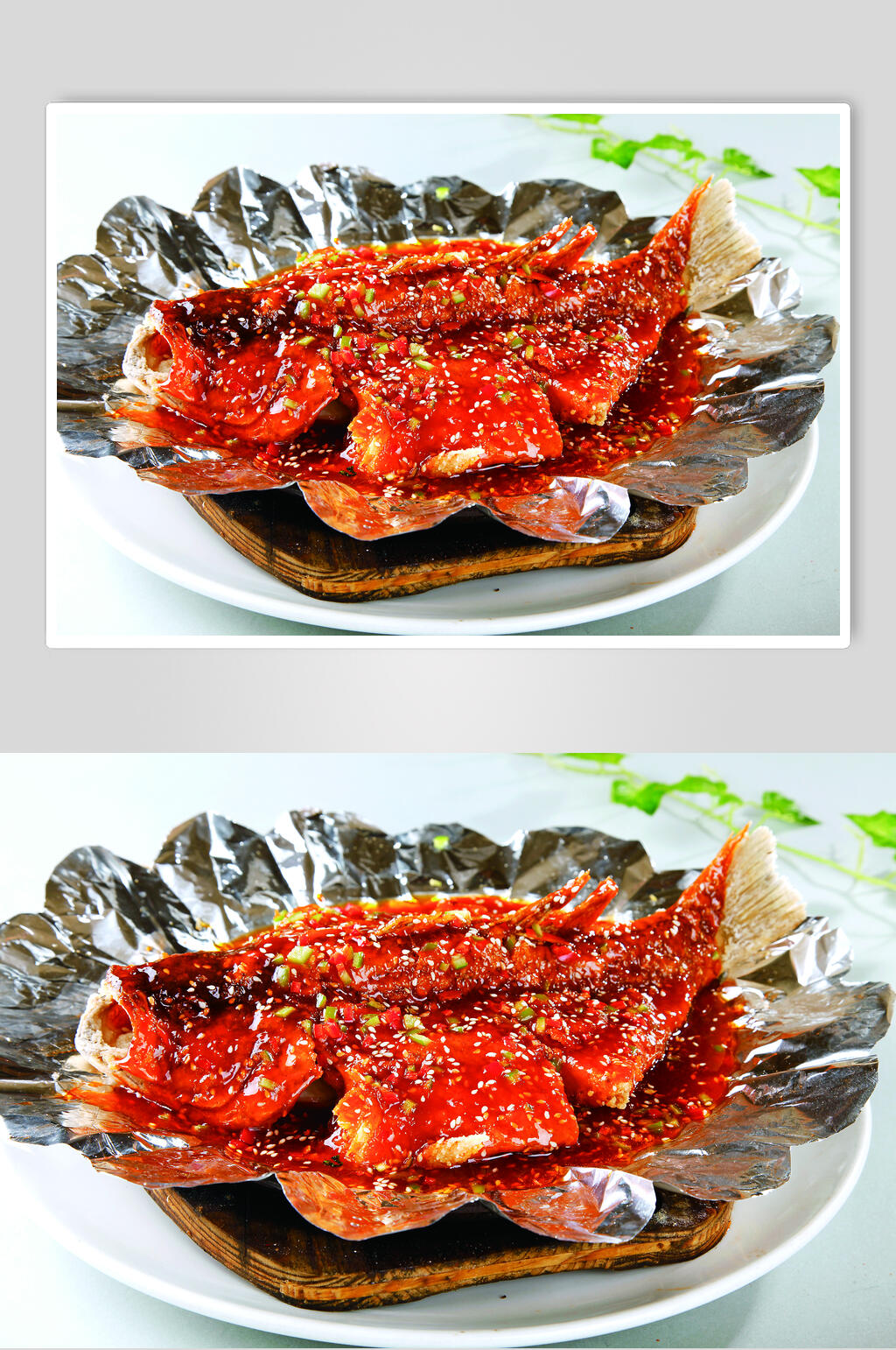 招牌鲈鱼食物图片素材