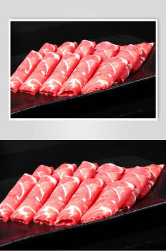 牛肉卷食物摄影图片