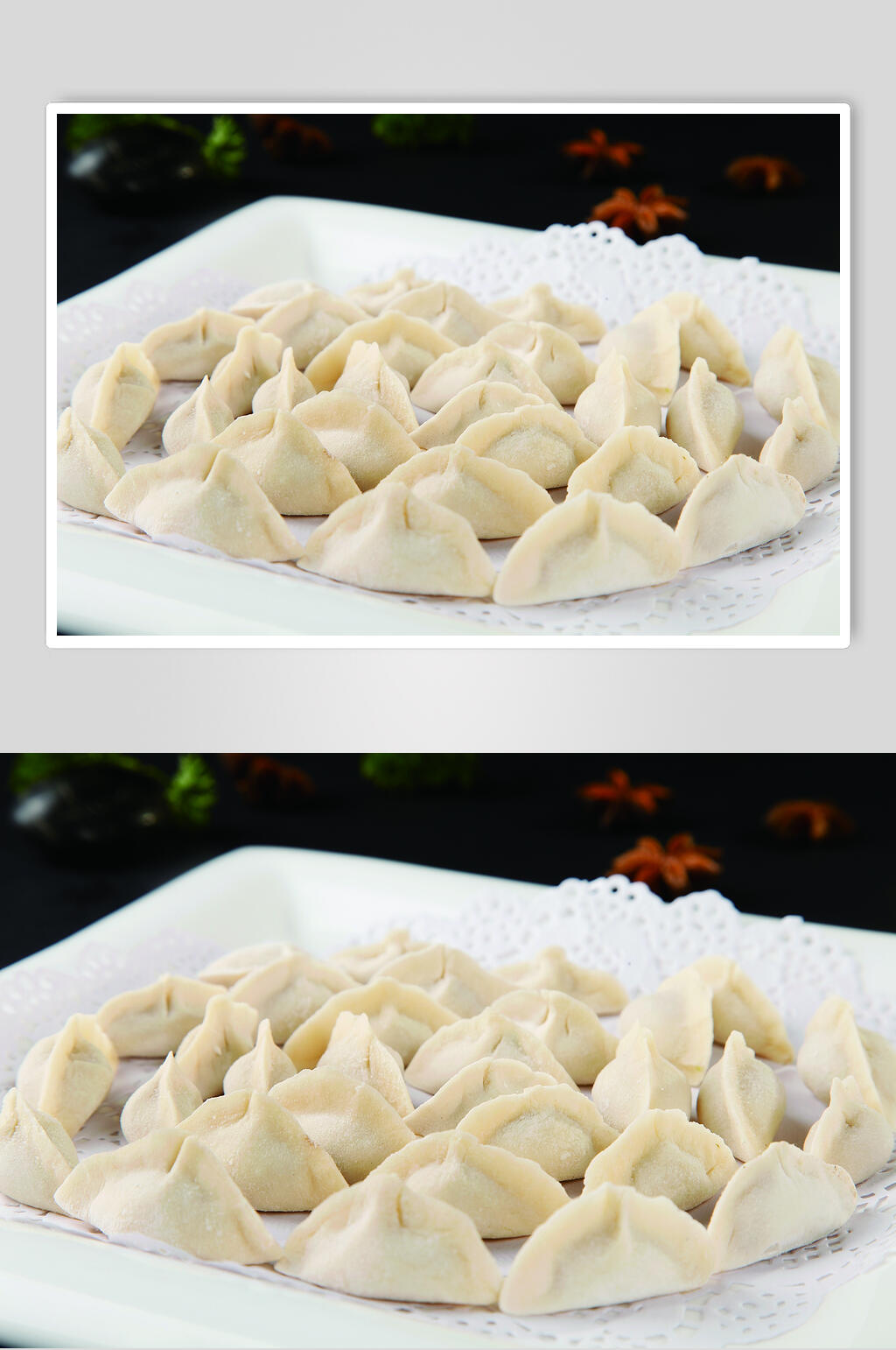 迷你羊肉水饺食物摄影图片素材