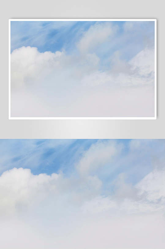 蓝色天空晴空梦幻背景