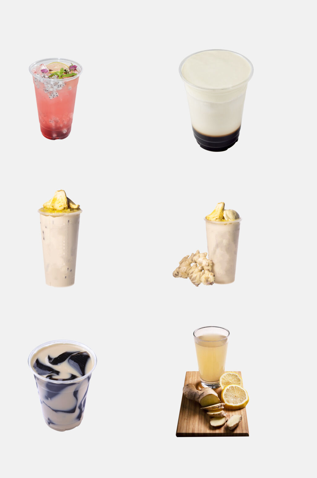 招牌烧仙草果汁奶茶免抠素材素材