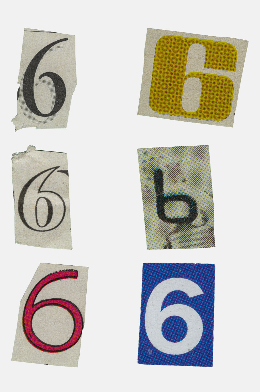 简约数字免抠元素素材