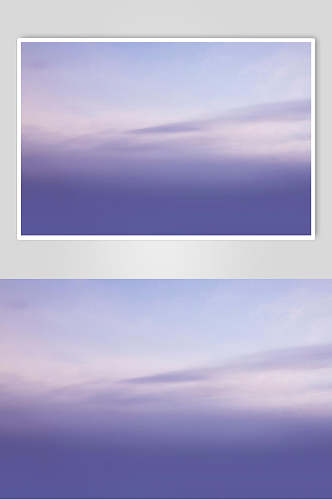 蓝紫色纯净天空背景图片