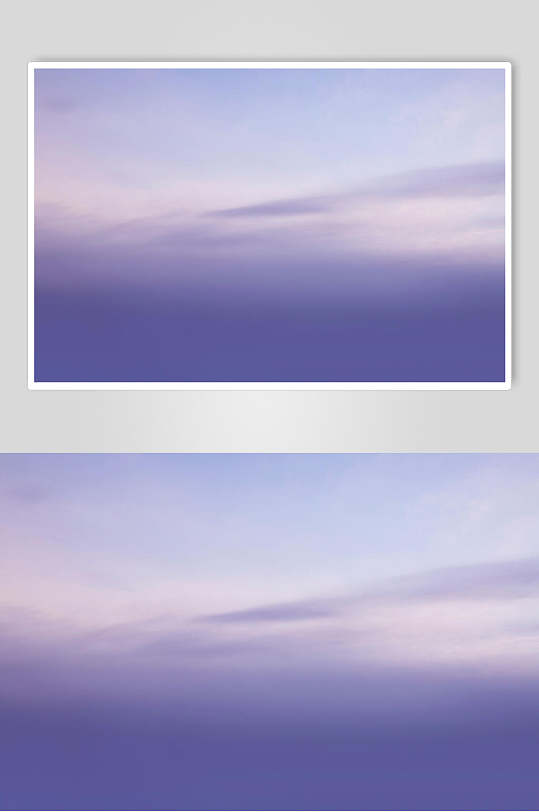 蓝紫色纯净天空背景图片