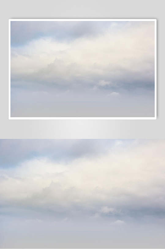白色平流层云层天空背景图片