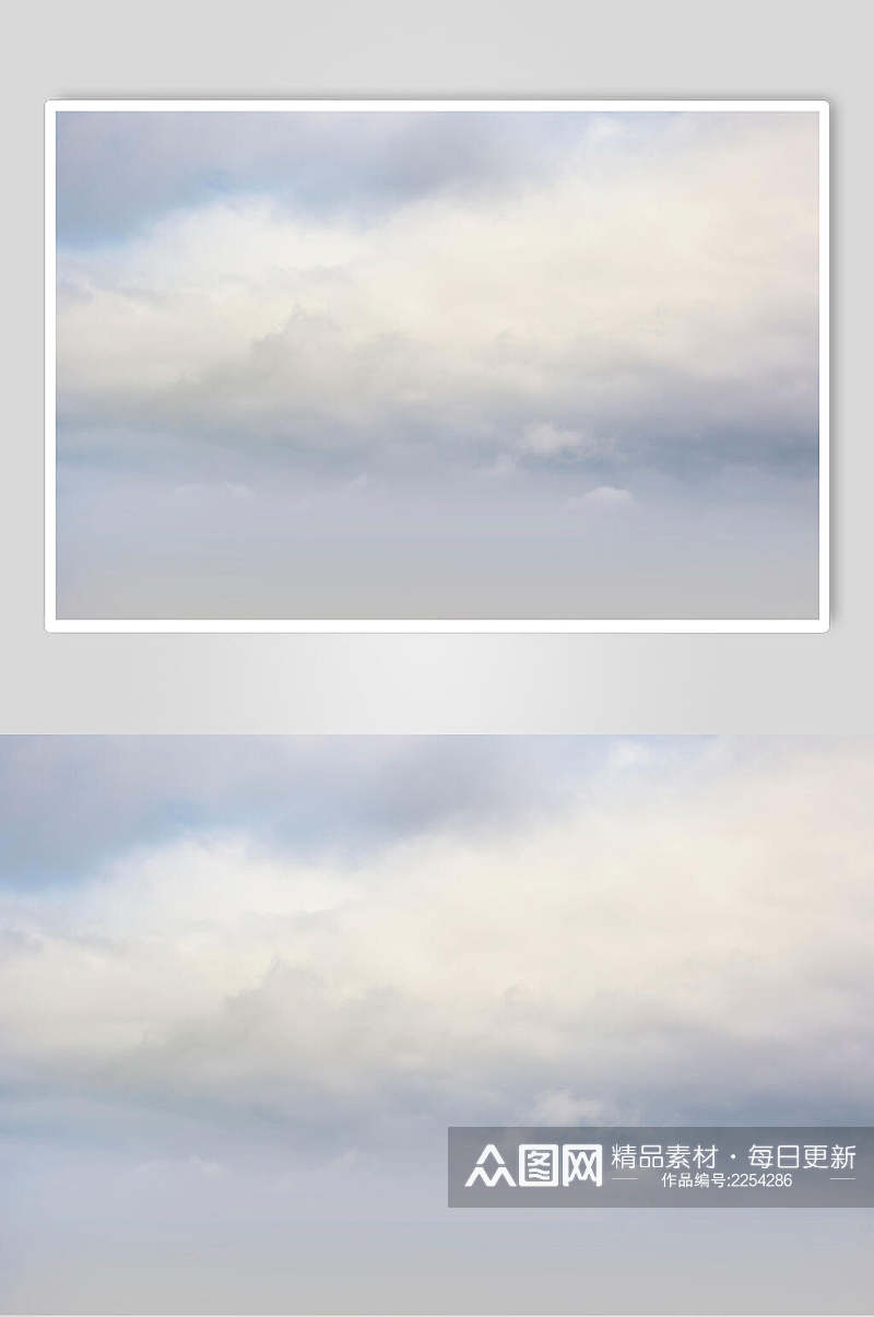 白色平流层云层天空背景图片素材