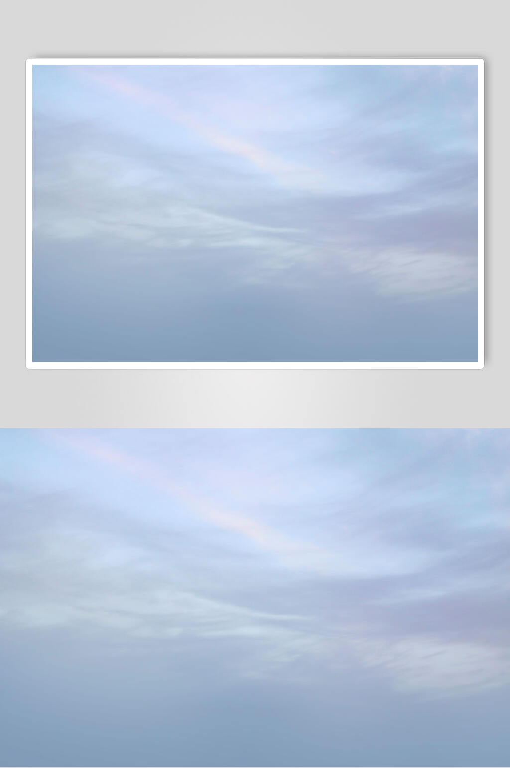 蓝色天空背景图片素材