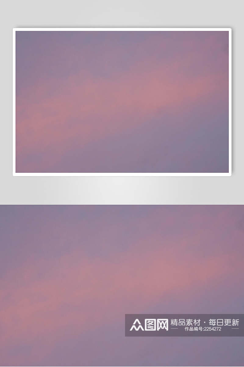紫色天空浪漫背景素材