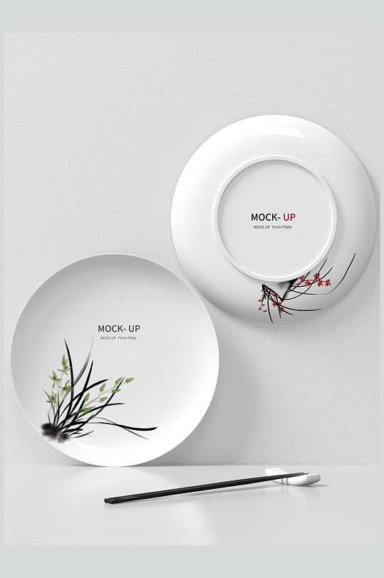 创意餐盘餐具托盘样机