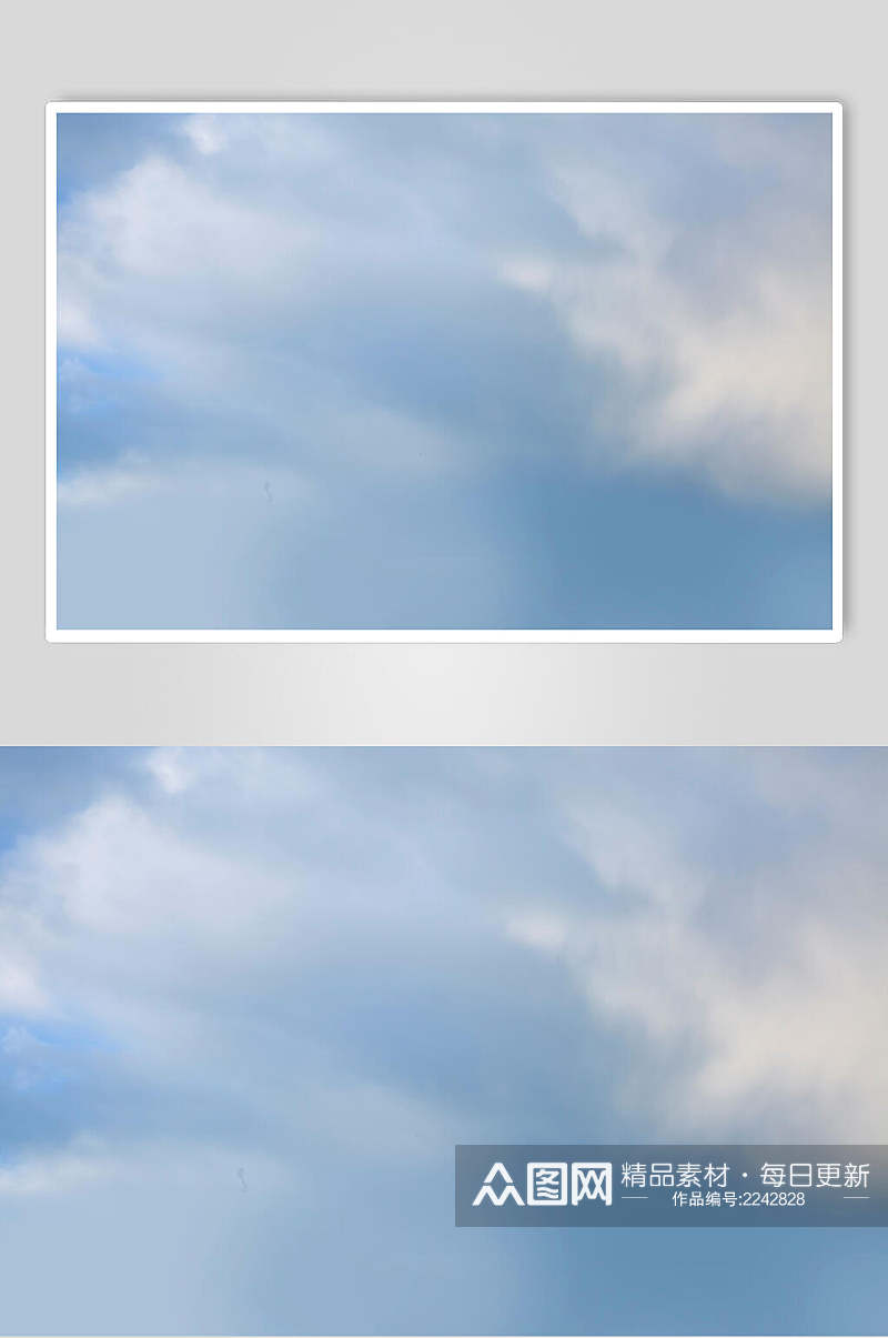 灰蓝色天空背景图片素材