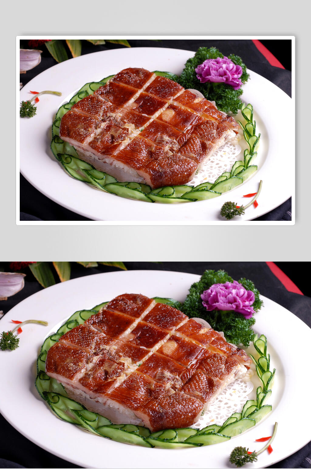奇香糯米鸭美食摄影图片素材