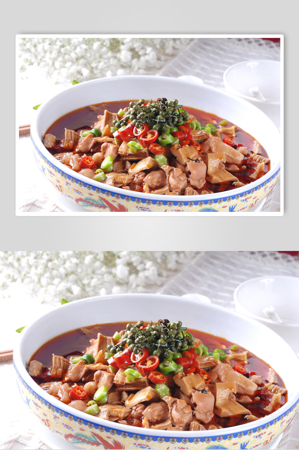 鲜椒乳牛美食图片素材