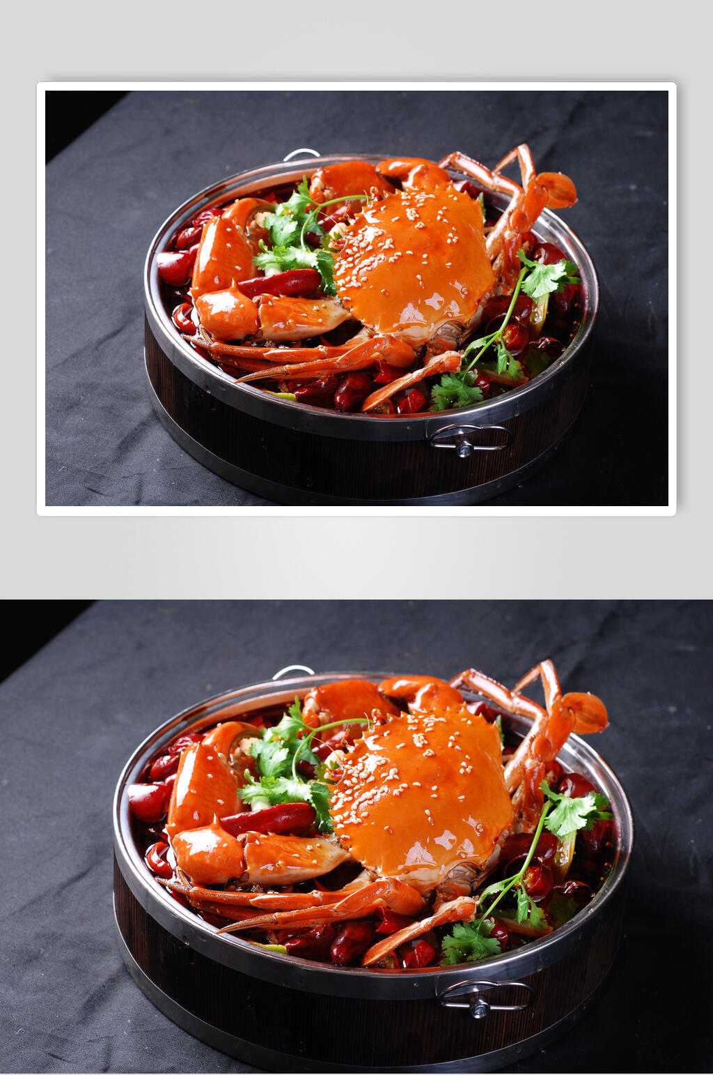 特色海鲜香辣蟹美食图片素材