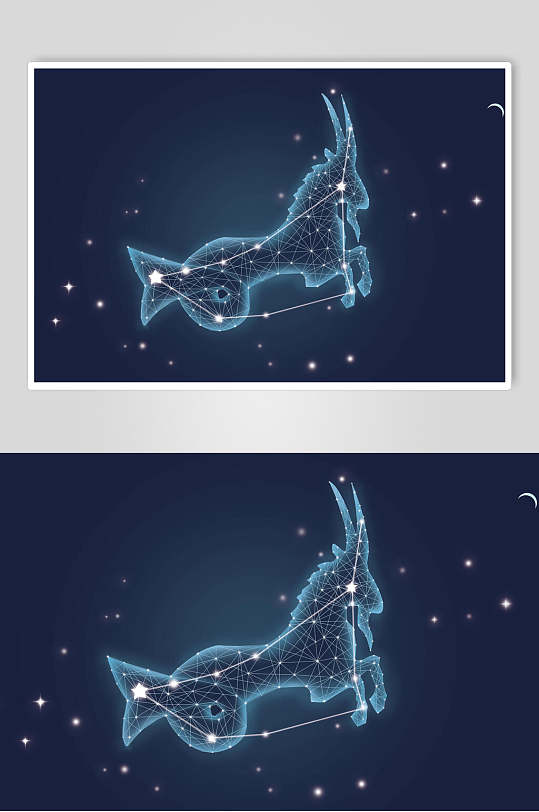 鹿线条科技素材