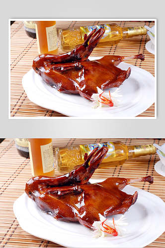 香树鸭美食摄影图片