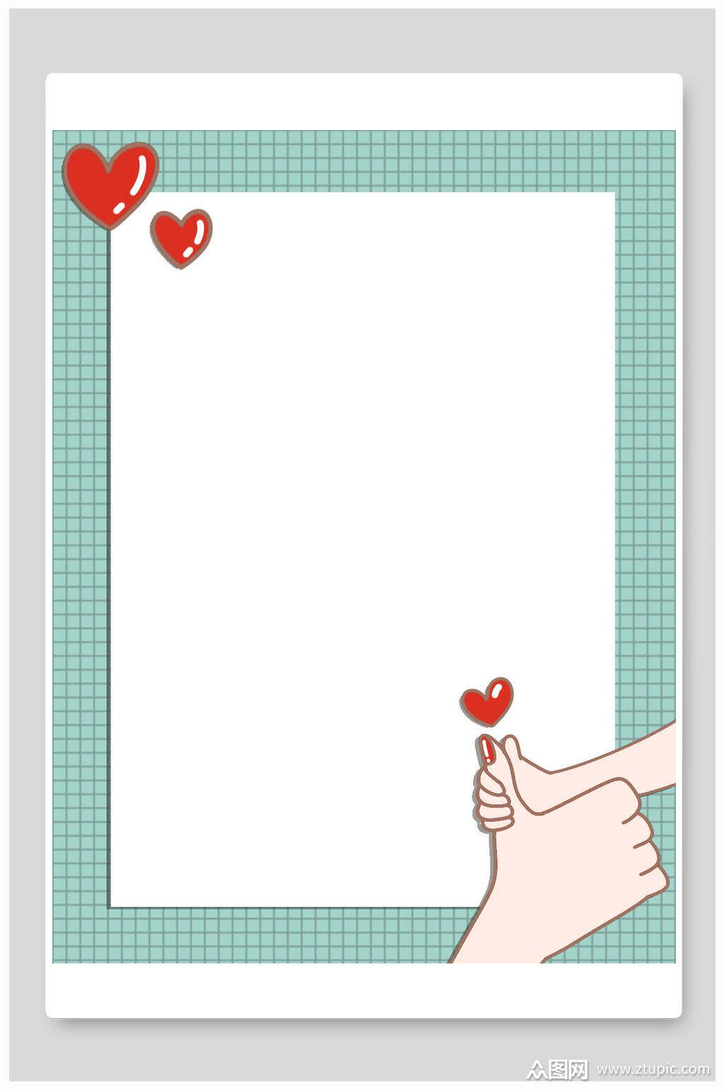 感恩节贺卡信纸背景素材模板下载-编号2391431-众图网