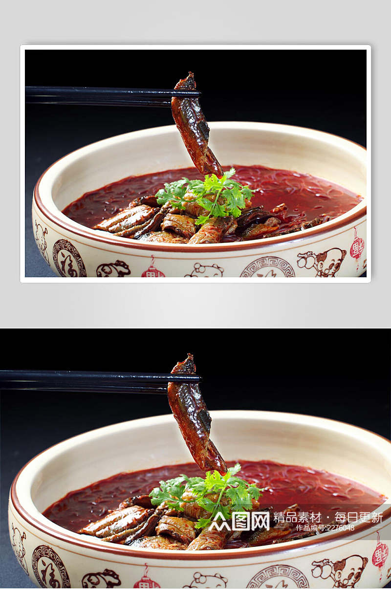 红粉鳝丝食品图片素材