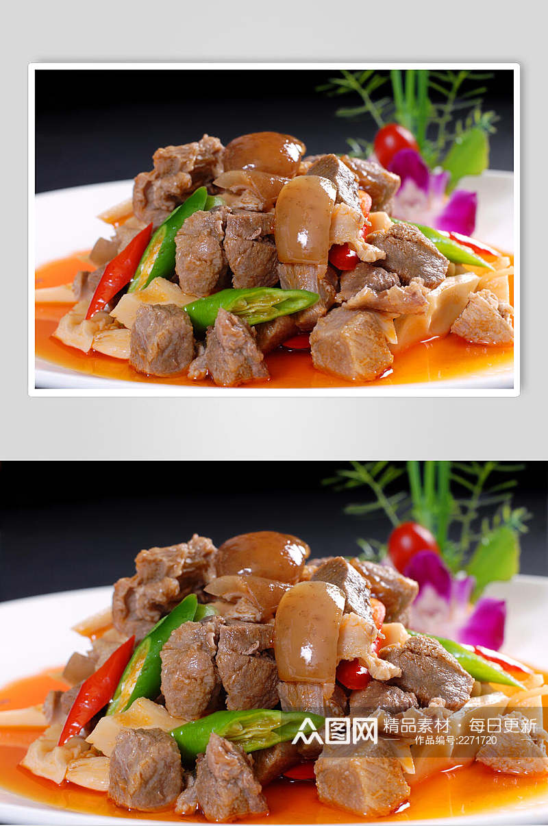 香笋野猪肉食品图片素材