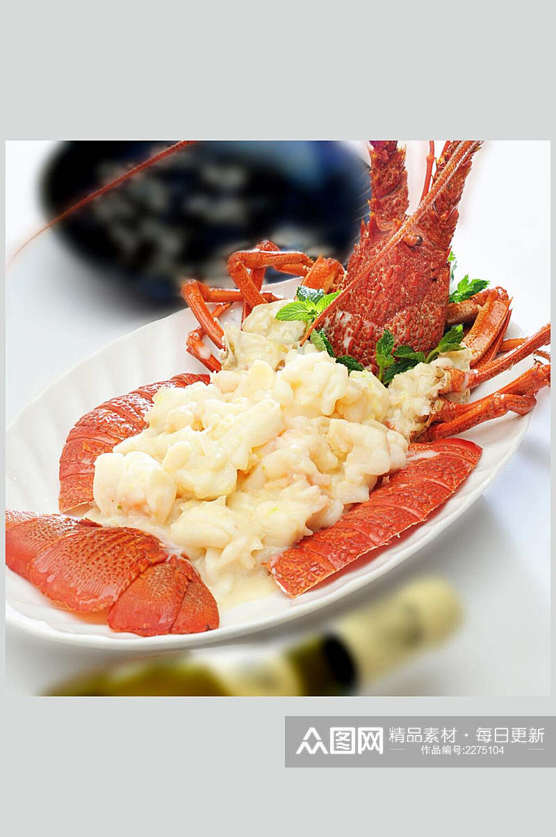 澳洲龙虾美食图片素材