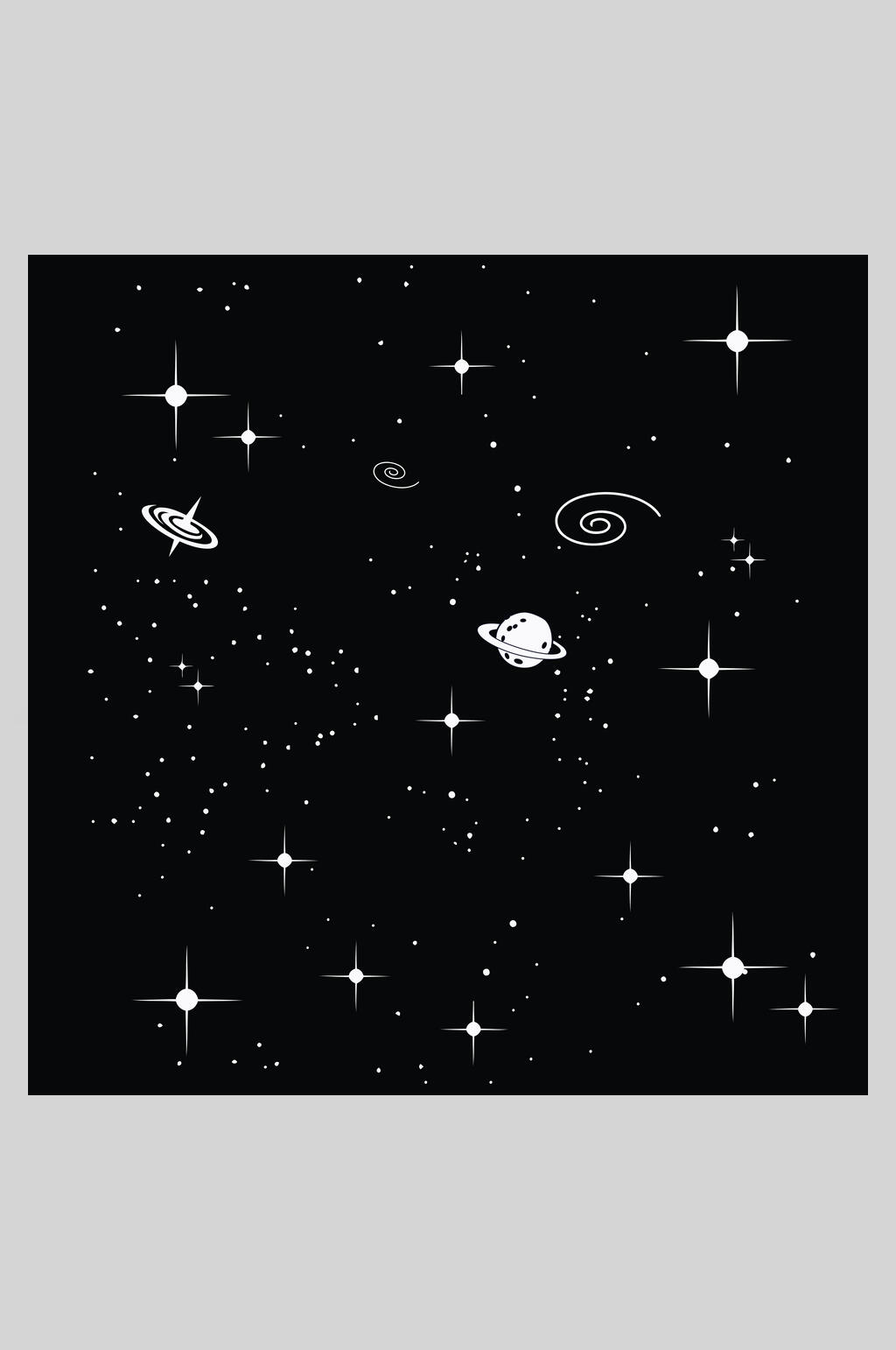 宇宙天空航天矢量插画素材素材