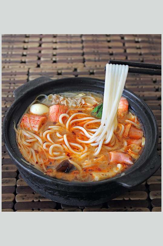 汤粉砂锅米线餐饮食物图片