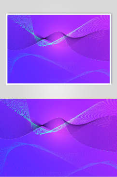 紫色渐变科技粒子光效背景素材