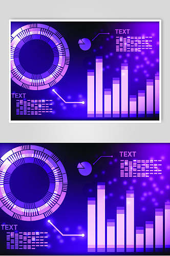 紫色高科技素材