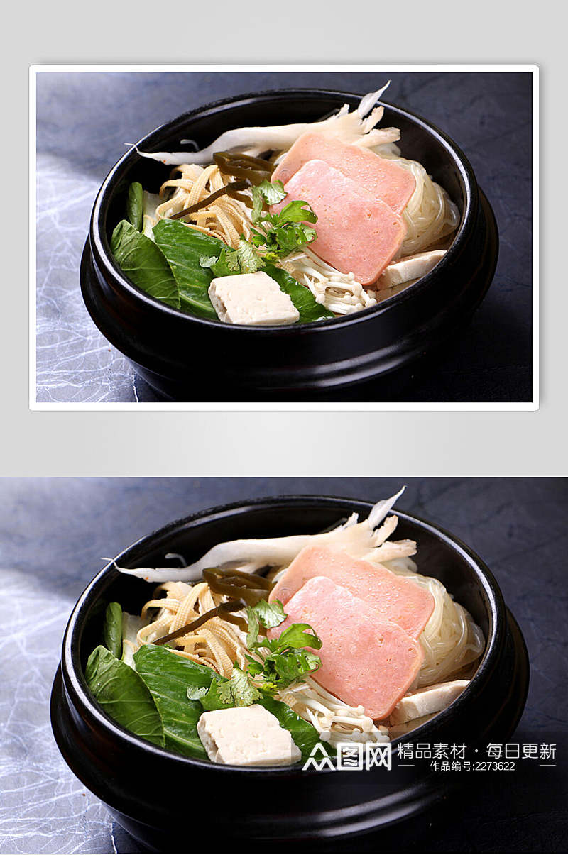 招牌高端砂锅米线餐饮食物图片素材