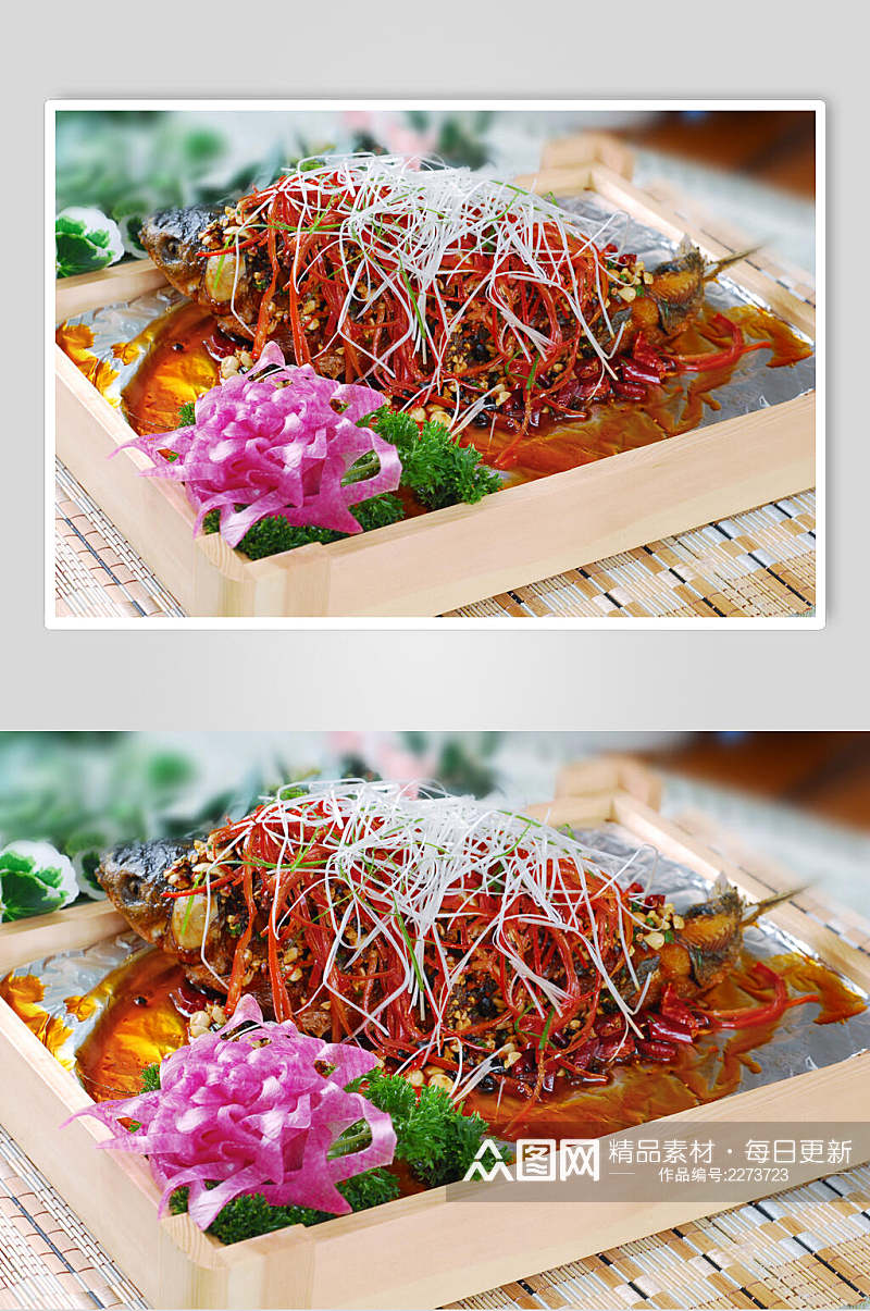 霸王鱼食物高清图片素材