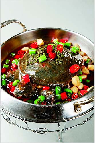 干锅双板甲鱼餐饮食品图片