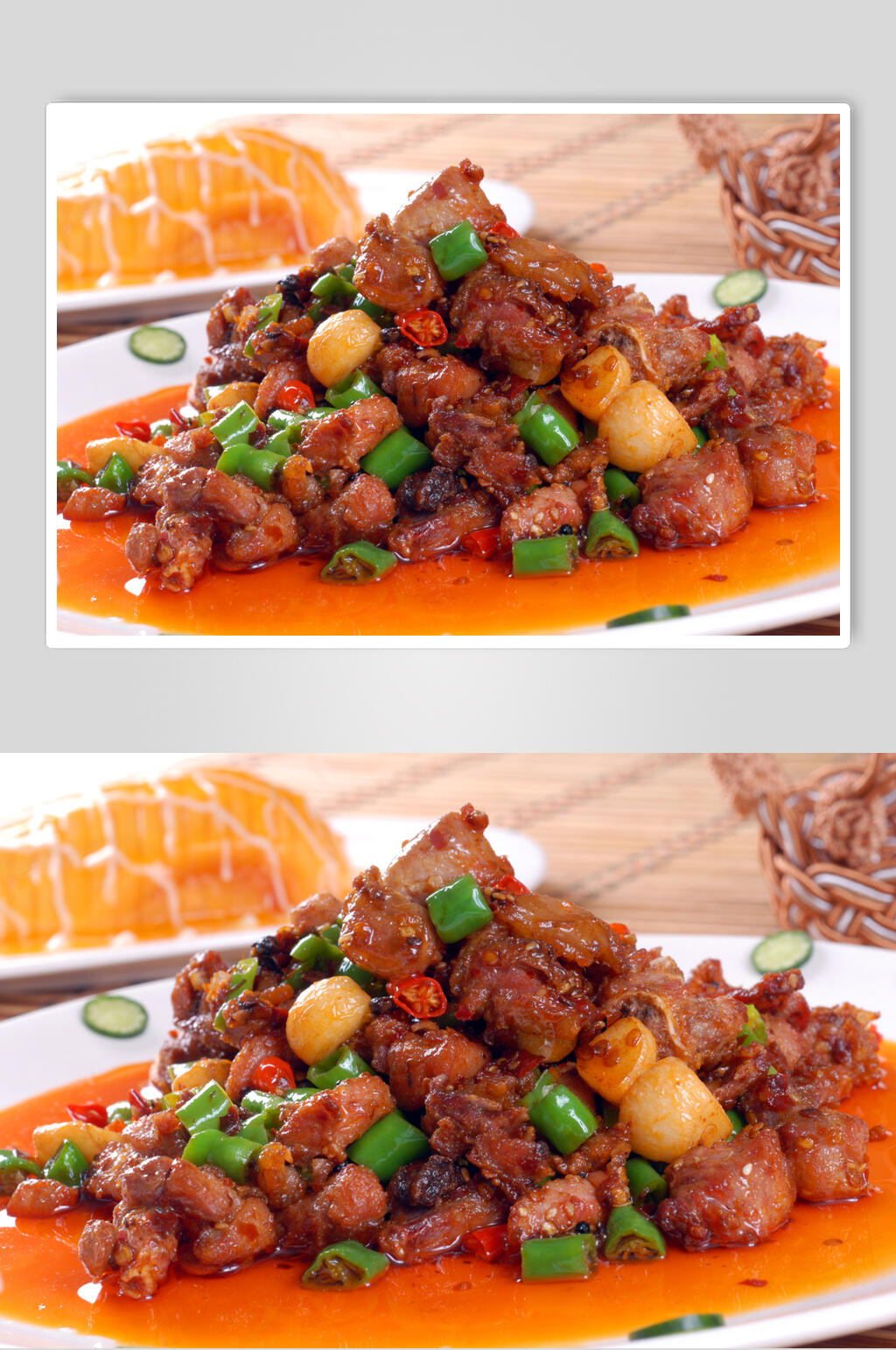 飘香仔兔美食高清图片素材