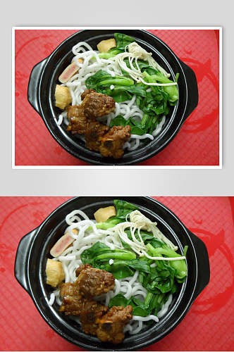特色砂锅米线餐饮食物图片