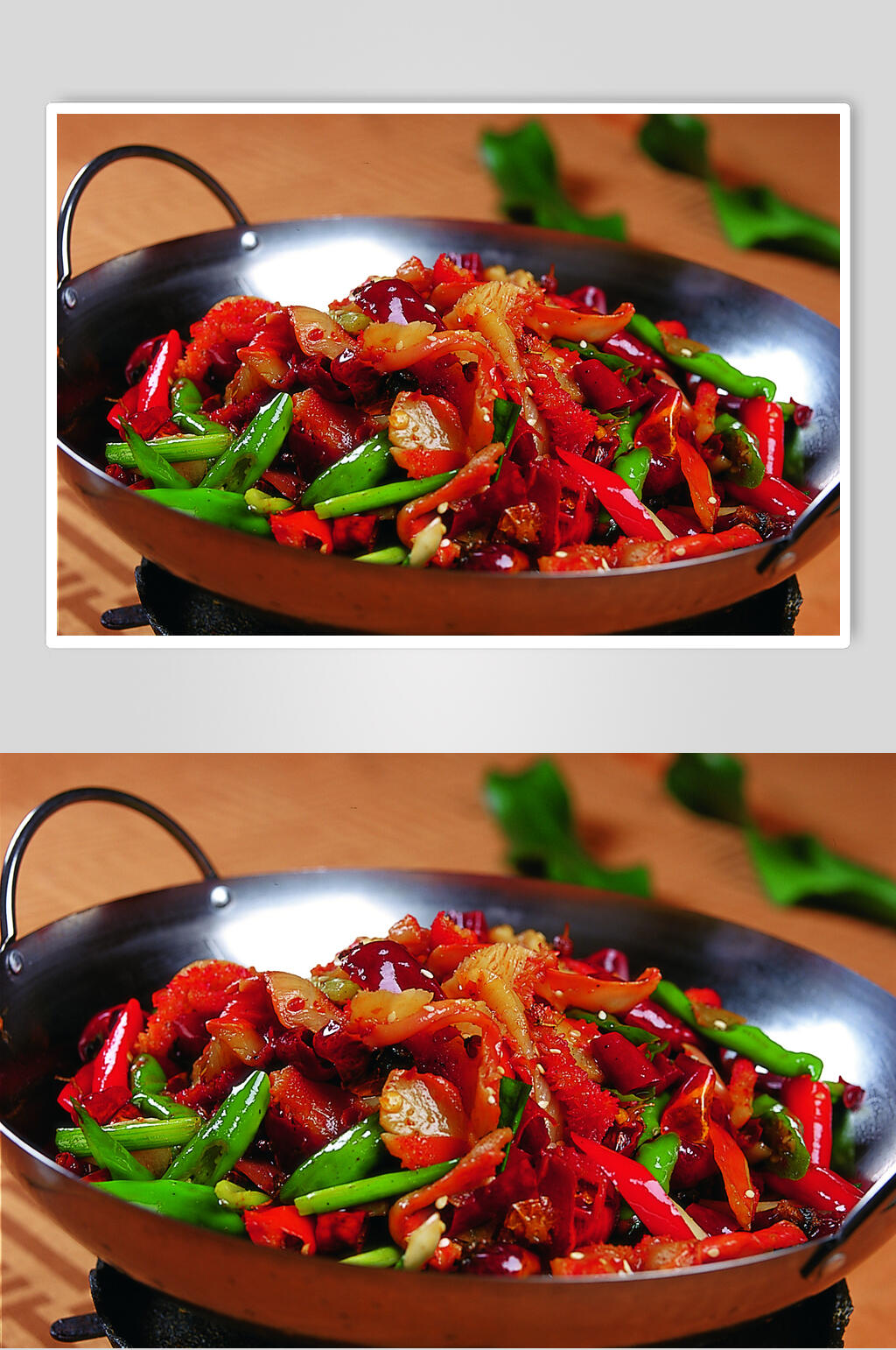 干锅辣牛肚美食高清图片素材