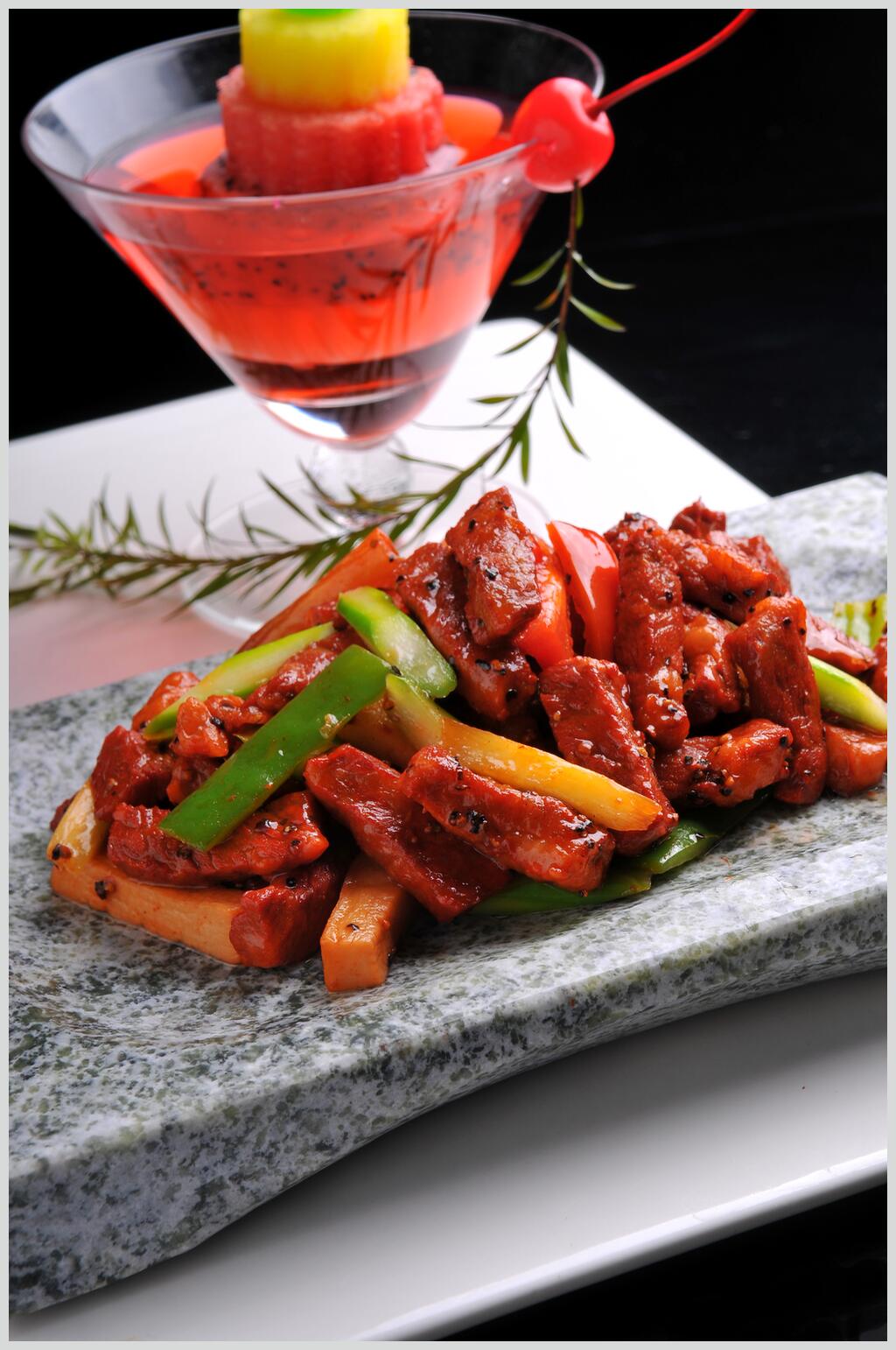 芦笋神户牛肉食品图片素材
