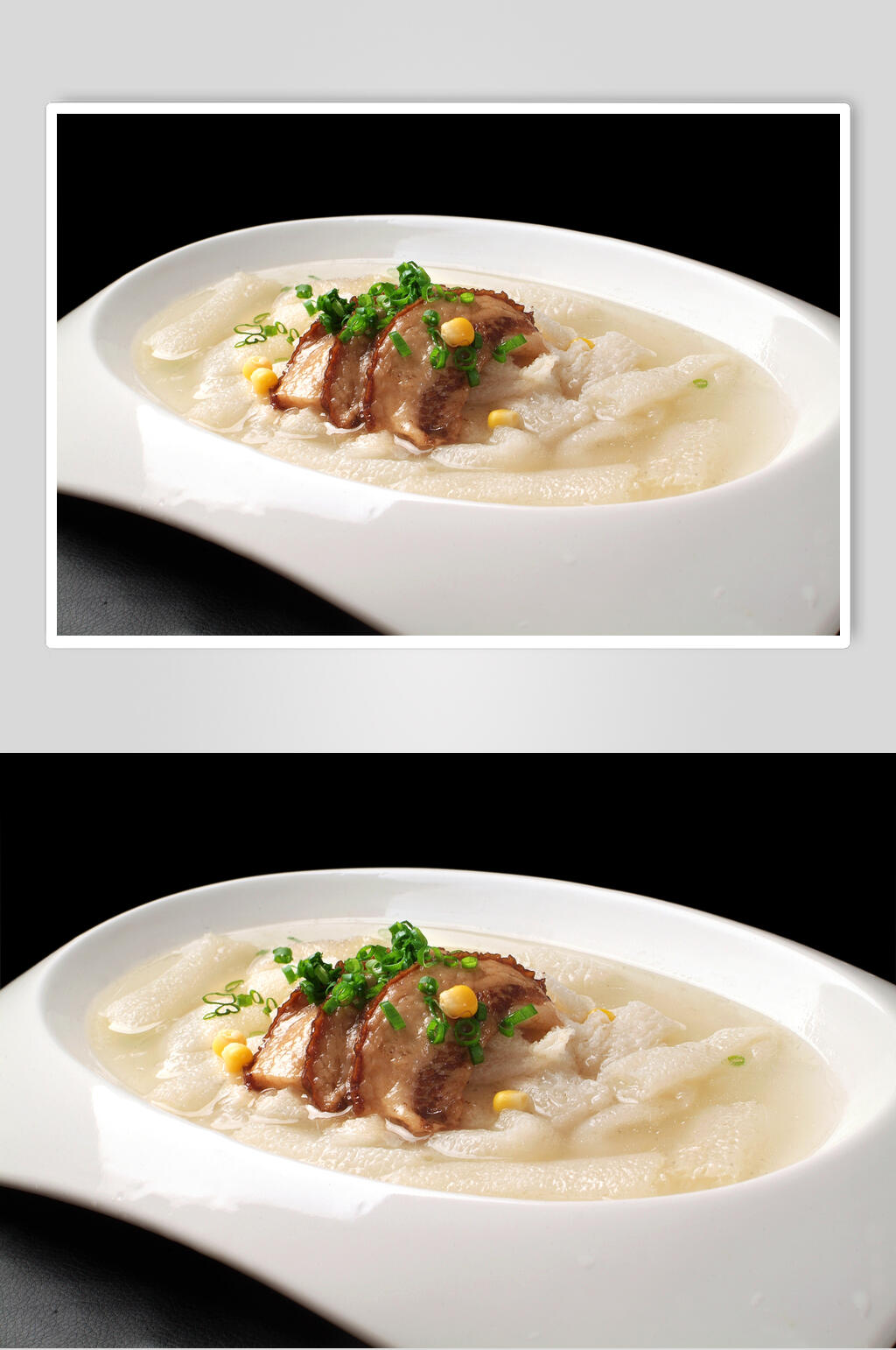 扣肉竹荪美食图片素材