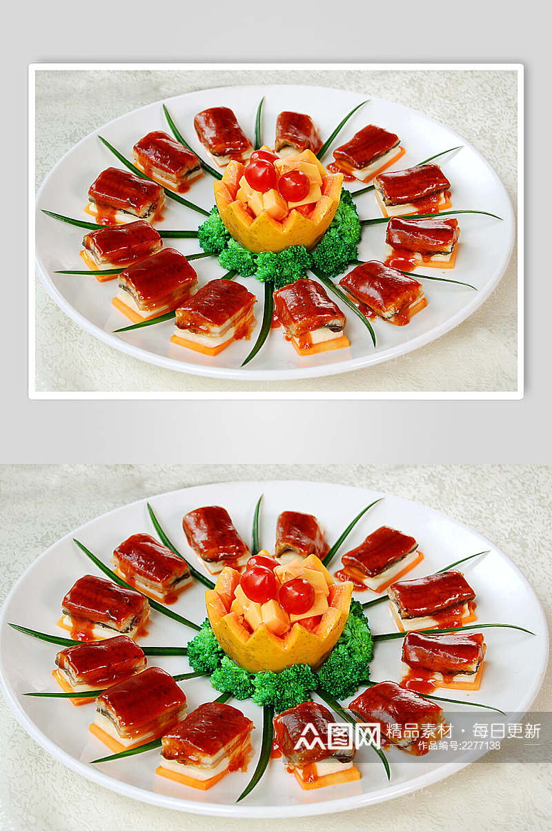 日式河夫鳗食品高清图片素材