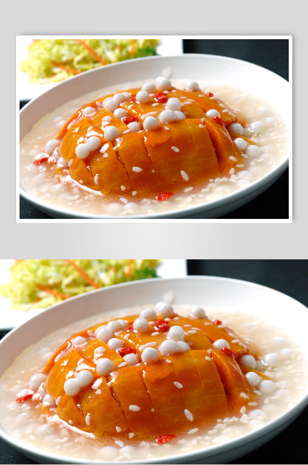 蜜汁南瓜高清图片素材