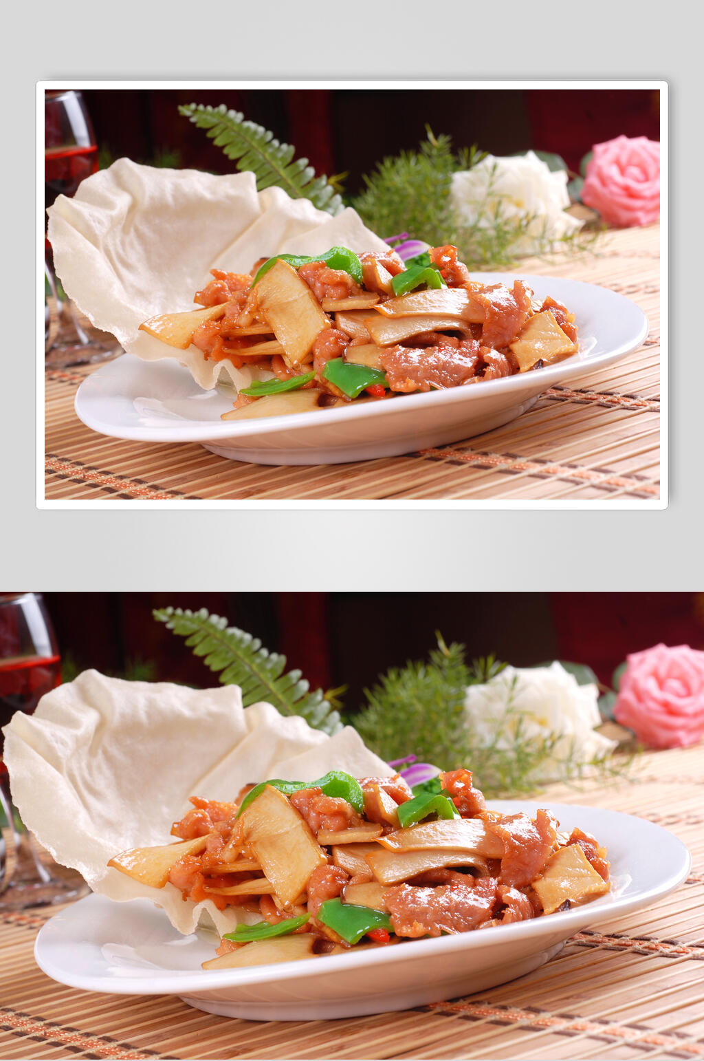 鸟巢脆鹅肉食品图片素材