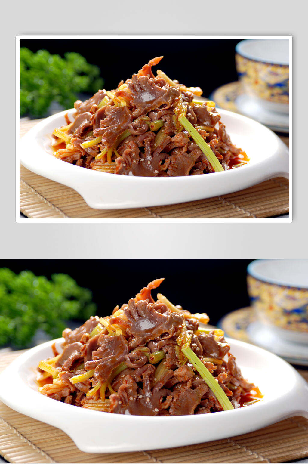 热拌鸭月君美食摄影图片素材