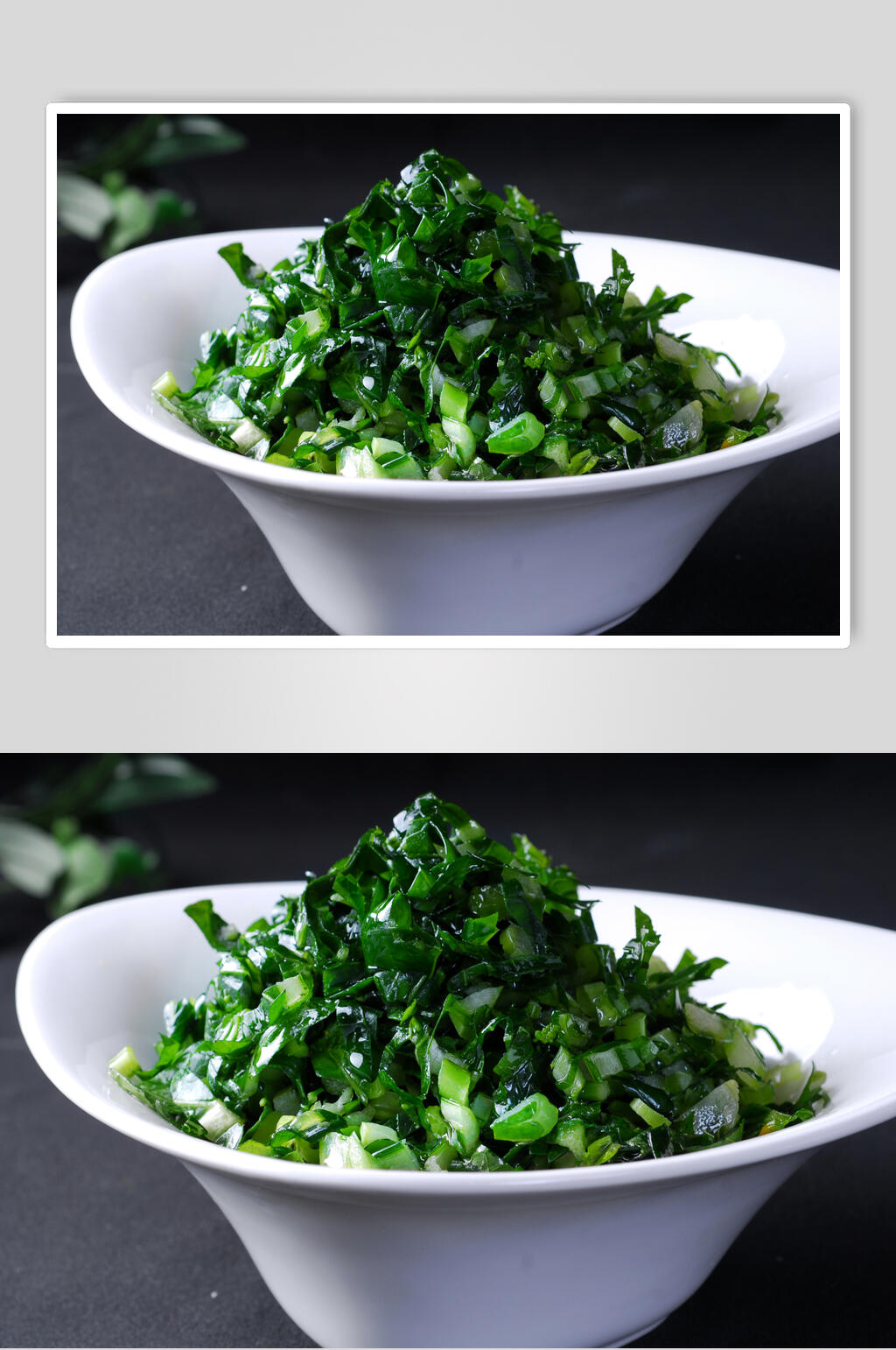 鸡汁青菜钵美食图片素材