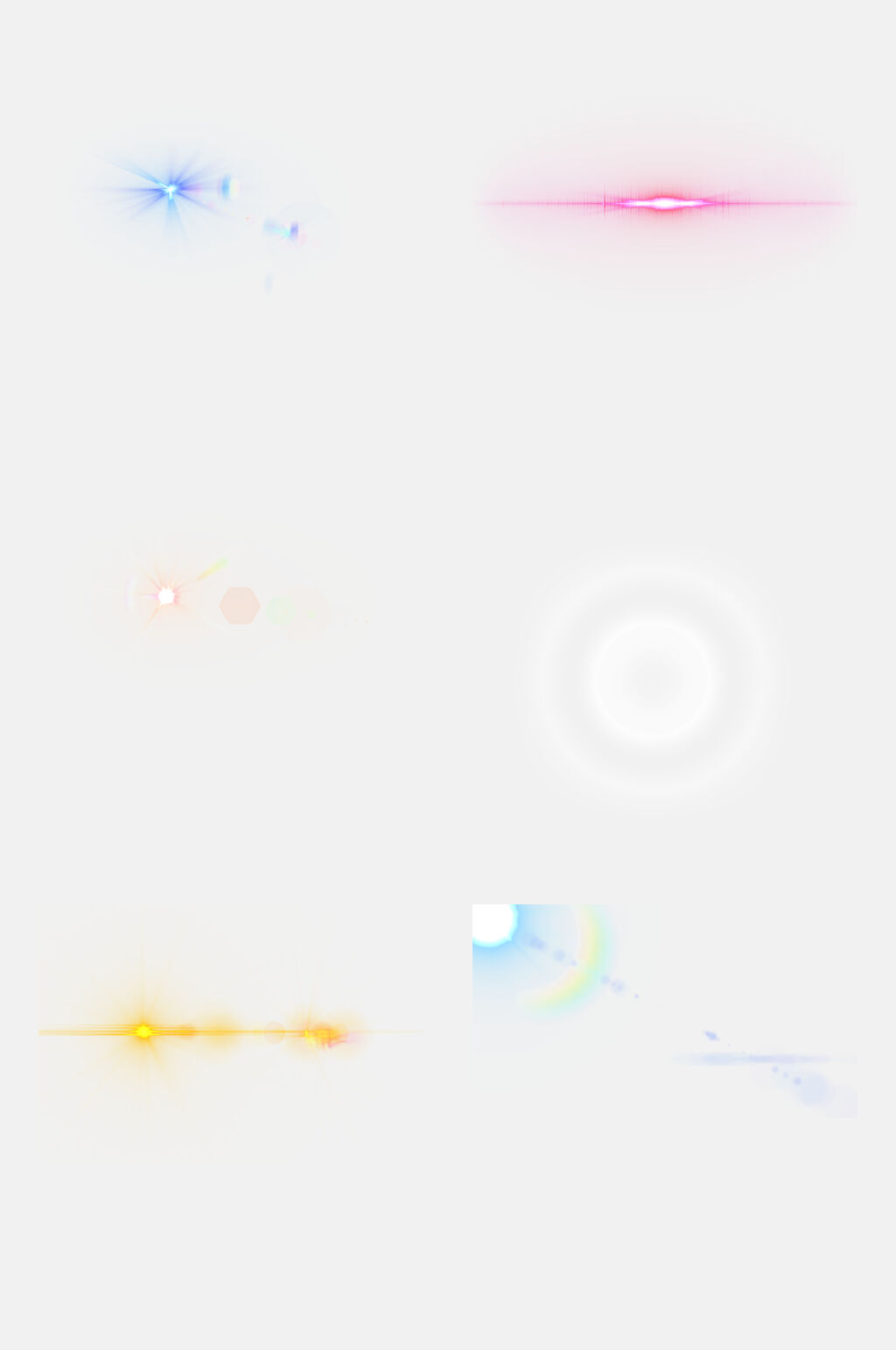 光晕光效光芒免抠元素素材