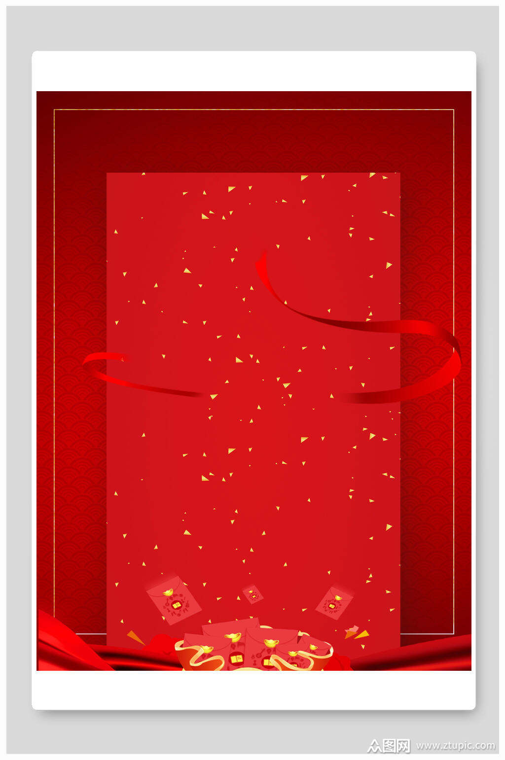 感恩节贺卡信纸背景素材模板下载-编号2391163-众图网