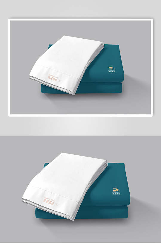别致雅观纸巾酒店餐饮品牌vi展示样机