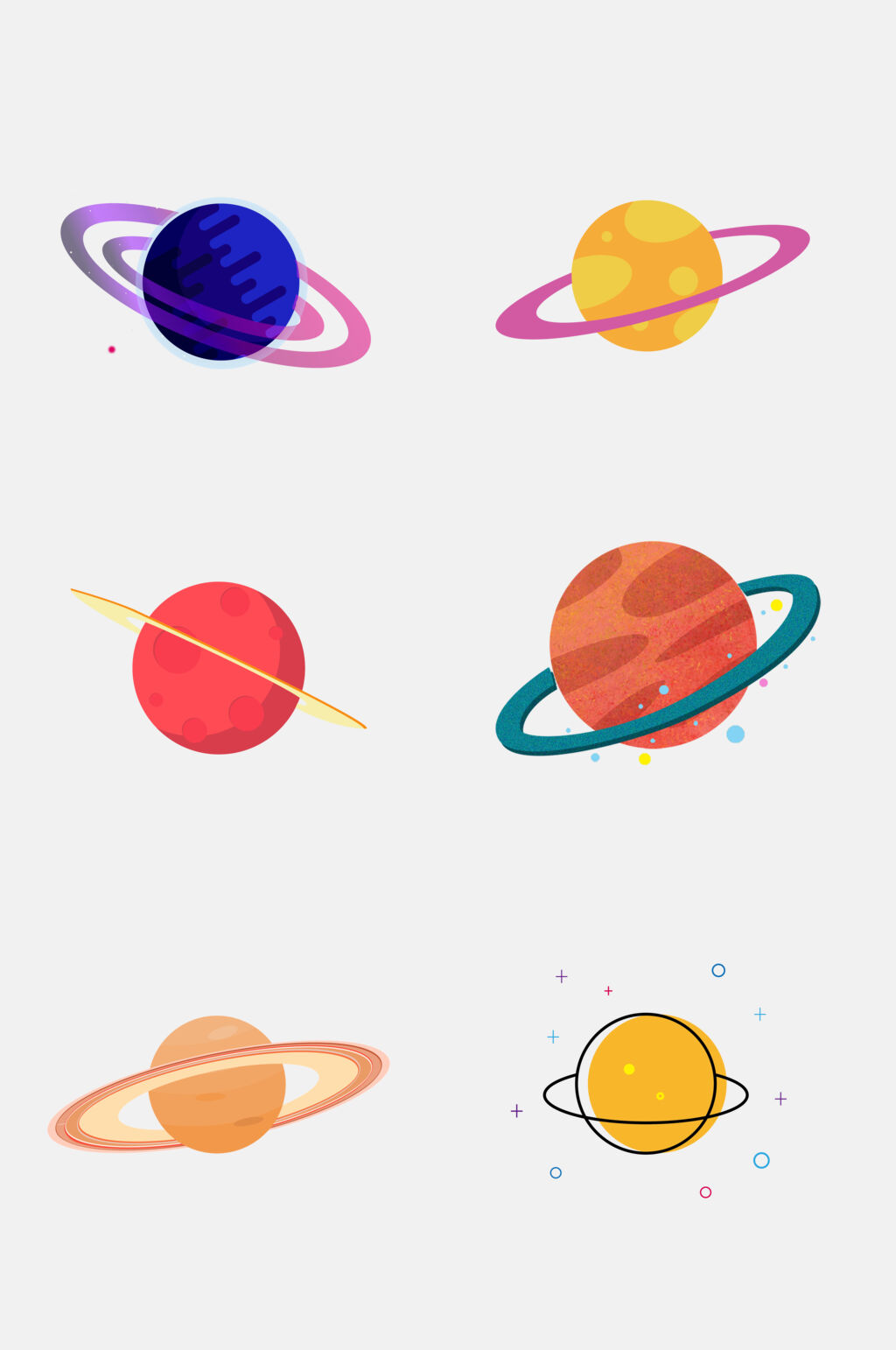 球体星球太空航天日免抠素材素材