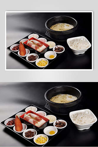 美味砂锅米线餐饮食物图片