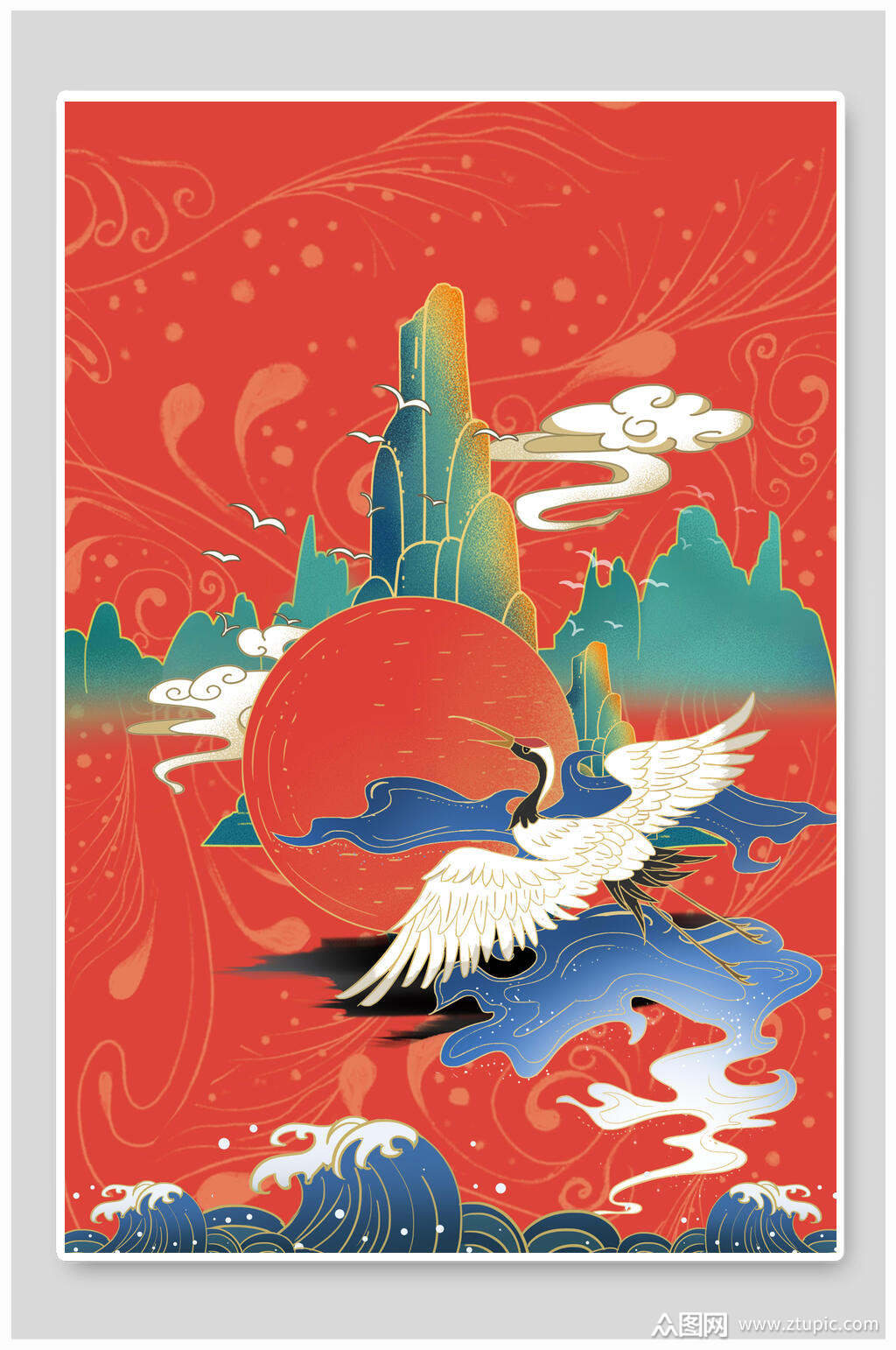 中国风中式背景素材素材免费下载,本作品是由子余上传的原创免抠元素