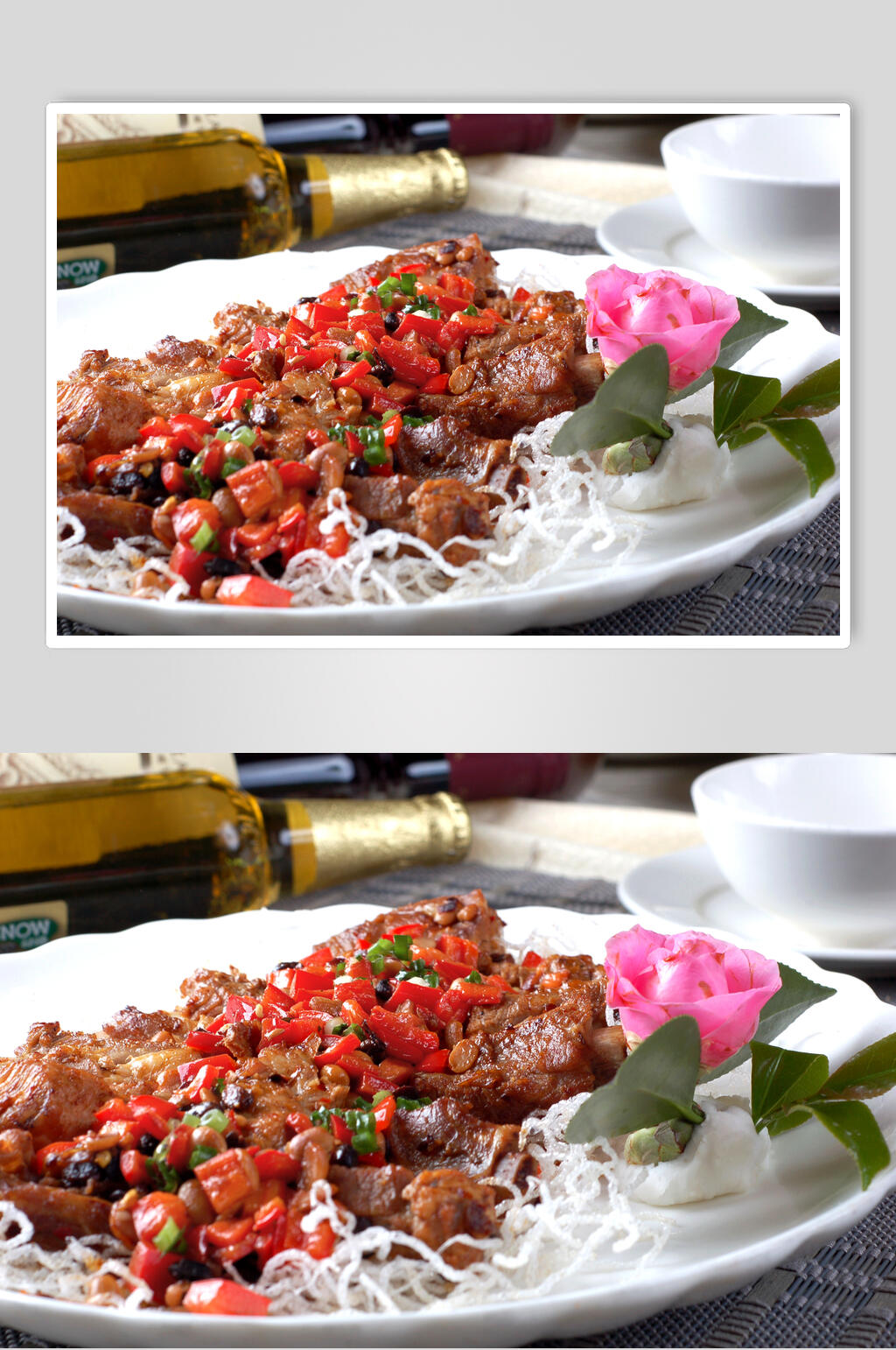 鼓椒仔骨美食图片素材